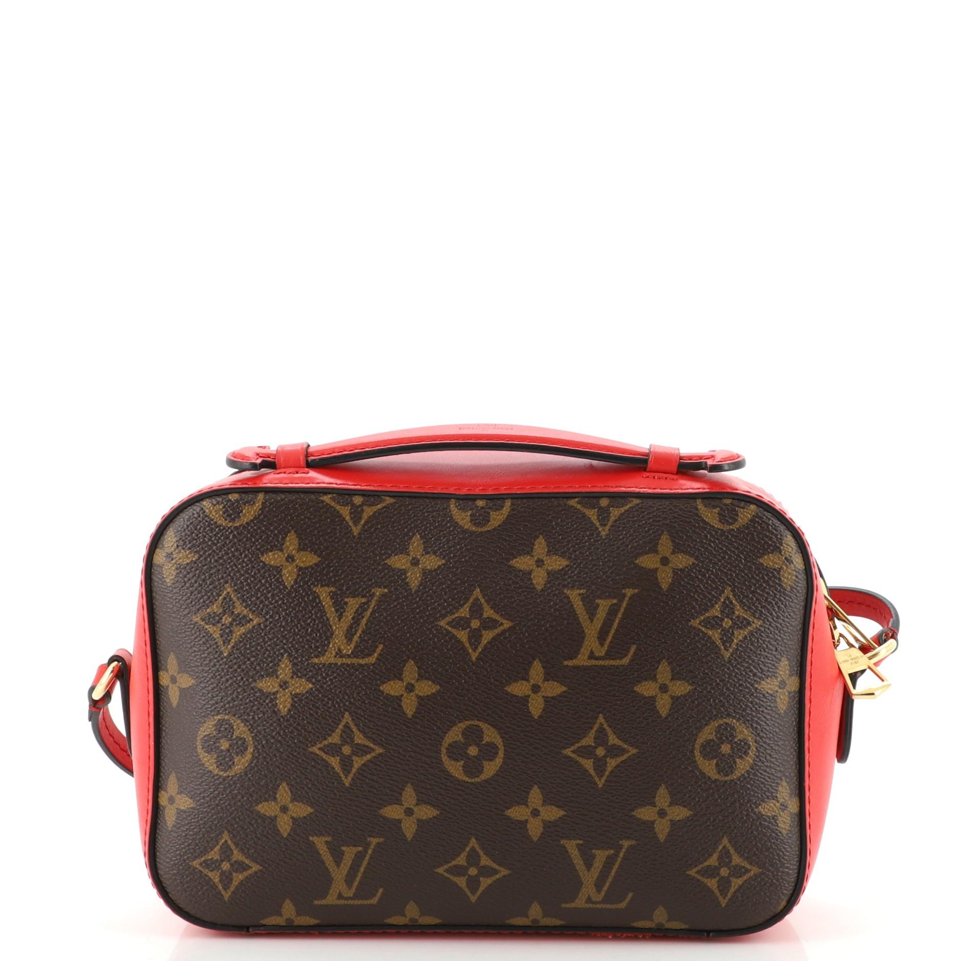 louis vuitton saintonge monogram