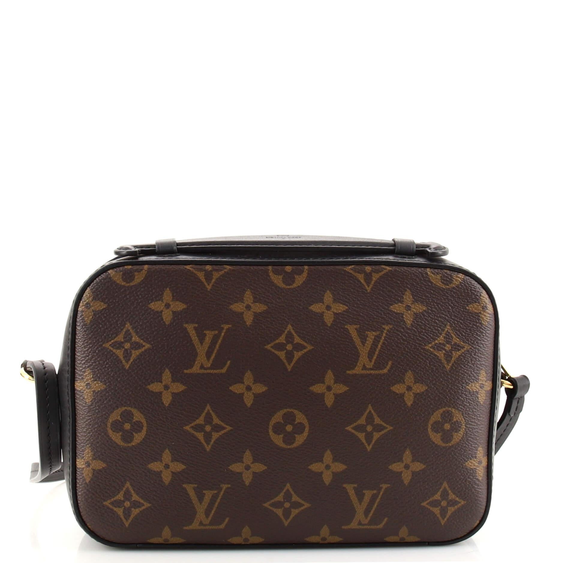 louis vuitton saintonge black