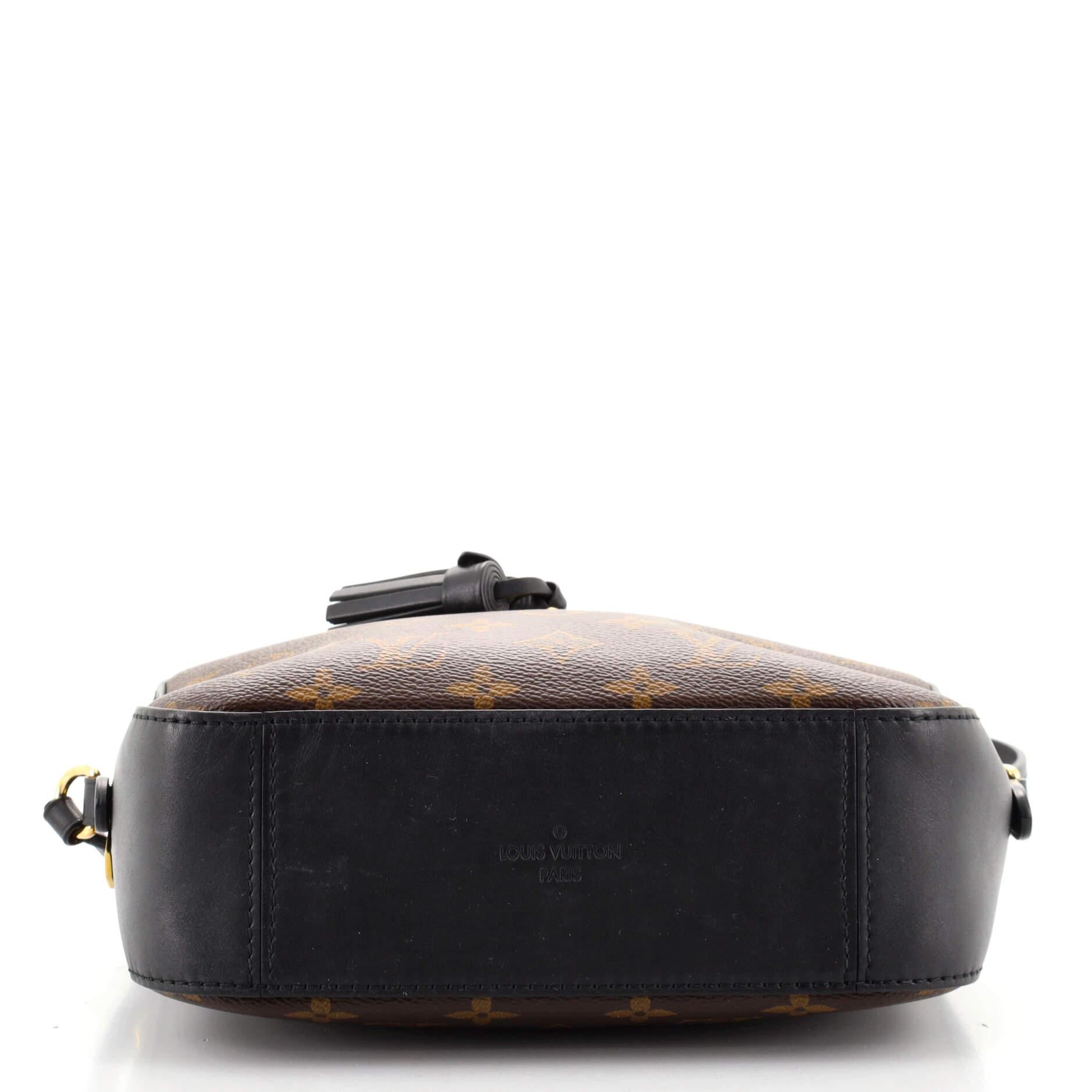 louis vuitton monogram saintonge black