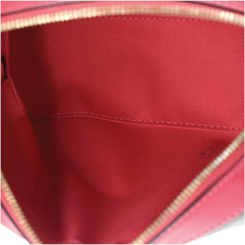 Women's or Men's Louis Vuitton Saintonge Handbag Monogram Canvas with Leather