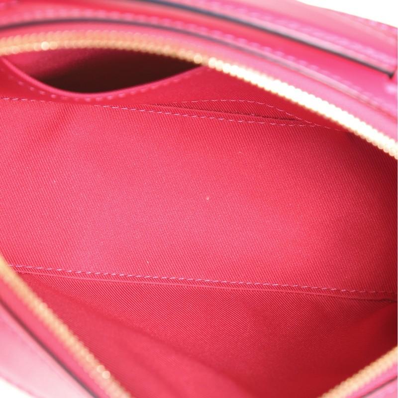 Louis Vuitton Saintonge Handbag Monogram Canvas with Leather In Good Condition In NY, NY