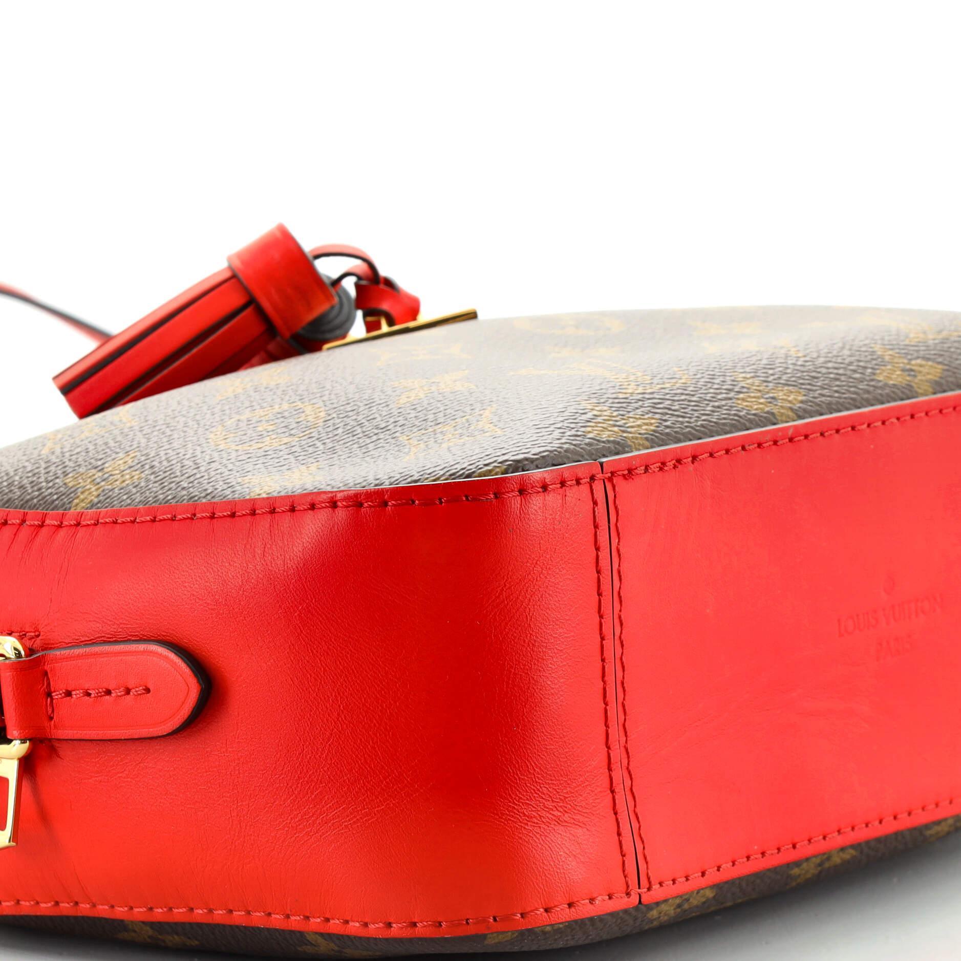 louis vuitton saintonge red