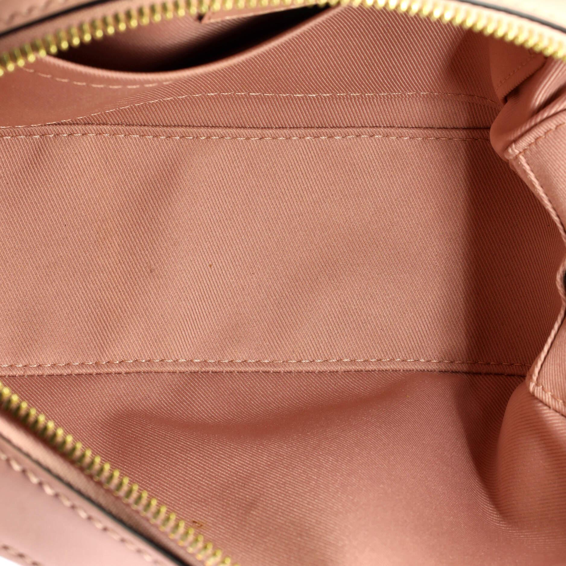 Louis Vuitton Saintonge Handbag Monogram Canvas with Leather 1