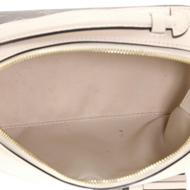 Louis Vuitton Saintonge Handbag Monogram Canvas with Leather 1