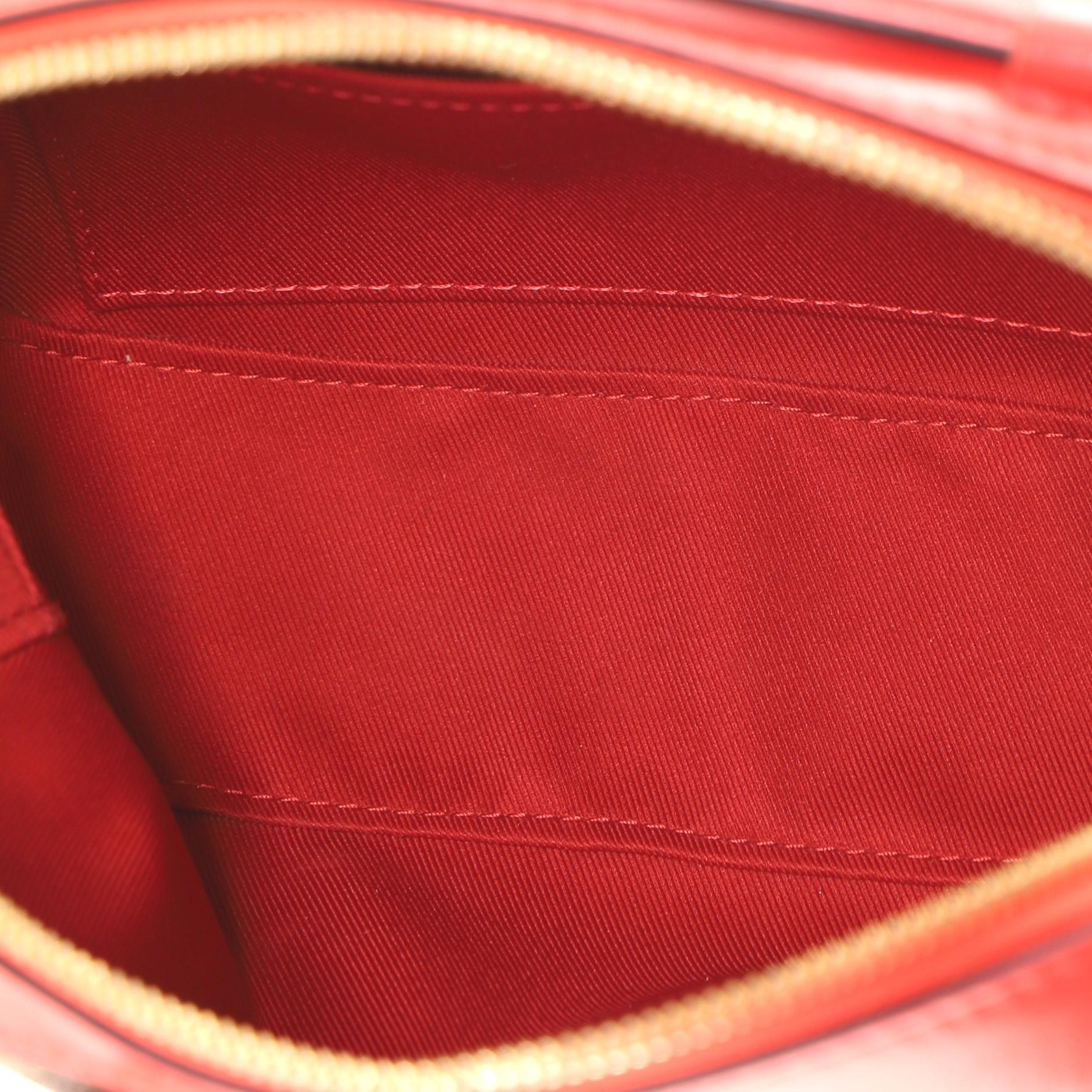 Louis Vuitton Saintonge Handbag Monogram Canvas with Leather 1