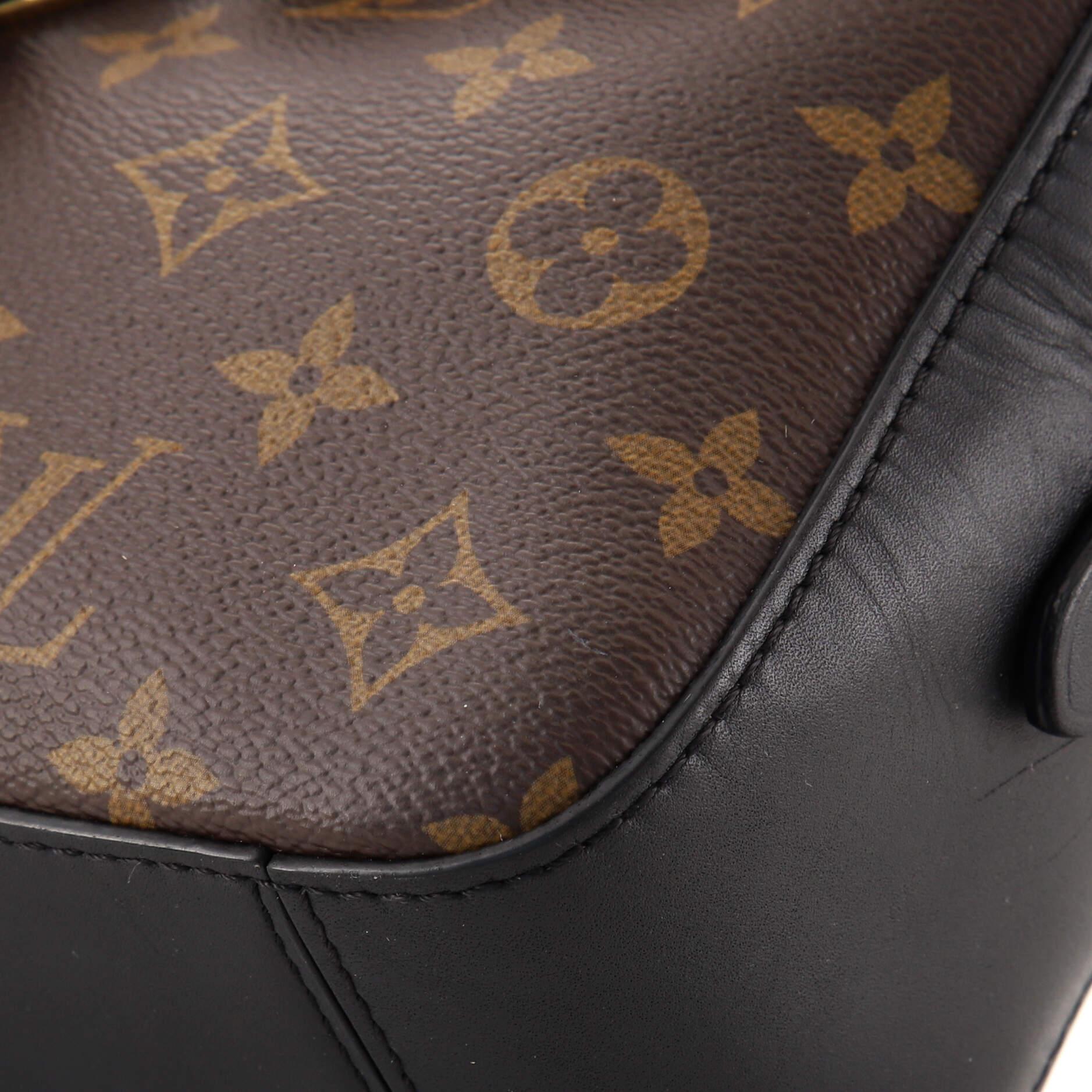 Louis Vuitton Saintonge Handbag Monogram Canvas with Leather 1