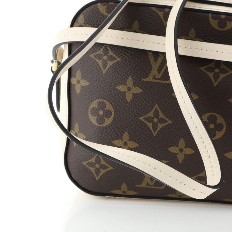 Louis Vuitton Saintonge Handbag Monogram Canvas With Leather 2