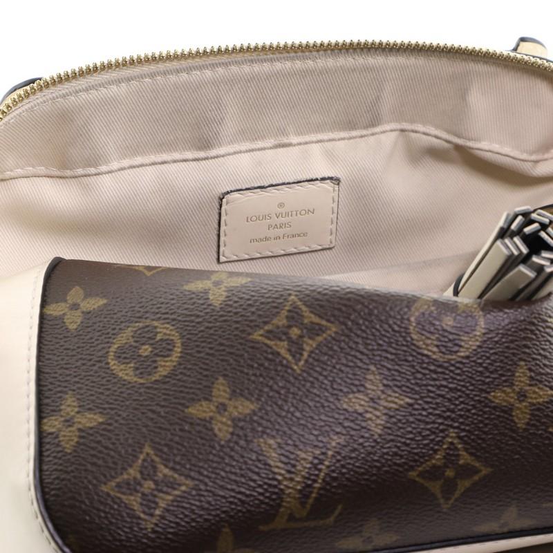 Women's or Men's Louis Vuitton Saintonge Handbag Monogram Canvas with Leather