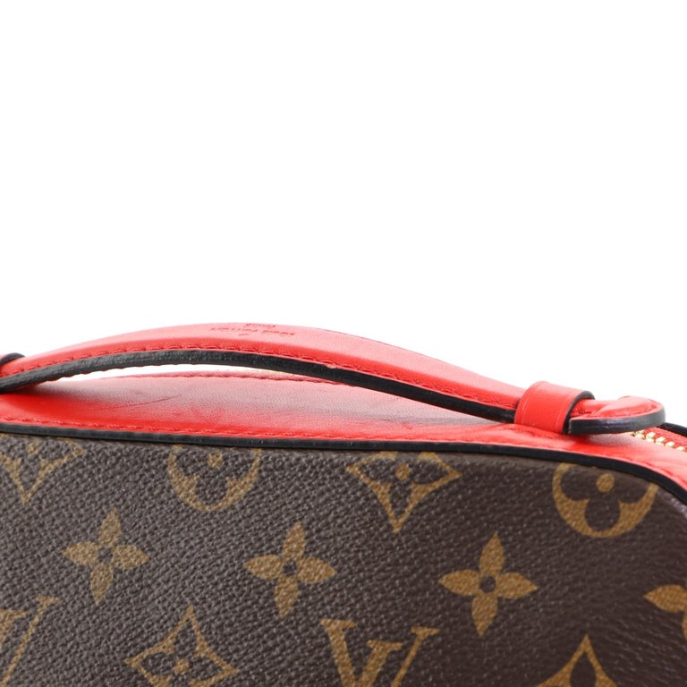 Louis-Vuitton-Monogram-Saintonge-Shoulder-Bag-Brown-M43555