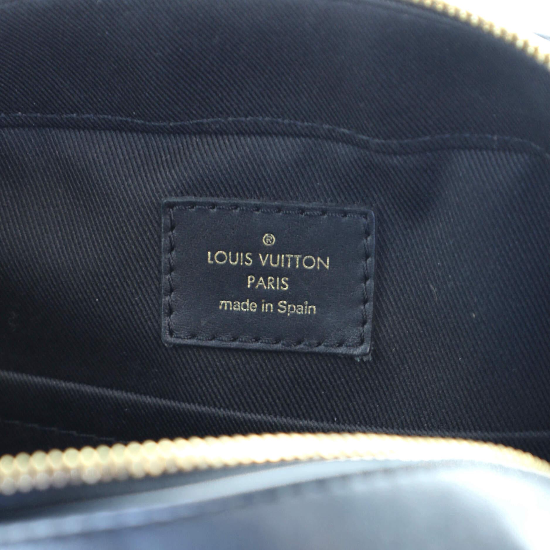 Louis Vuitton Saintonge Handbag Monogram Canvas with Leather 1