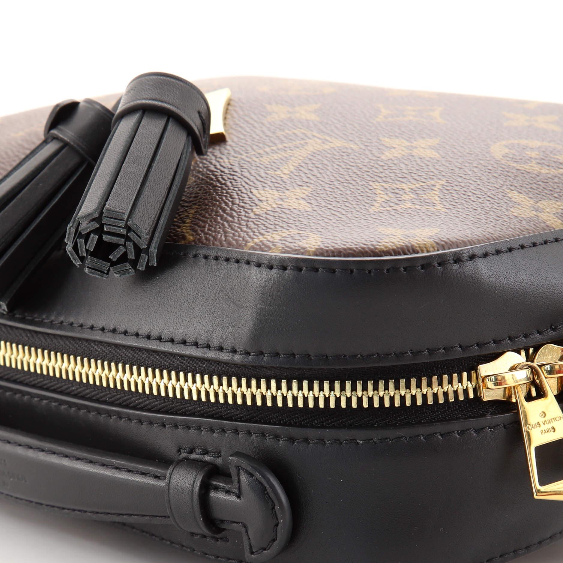 Louis Vuitton Saintonge Handbag Monogram Canvas with Leather 2
