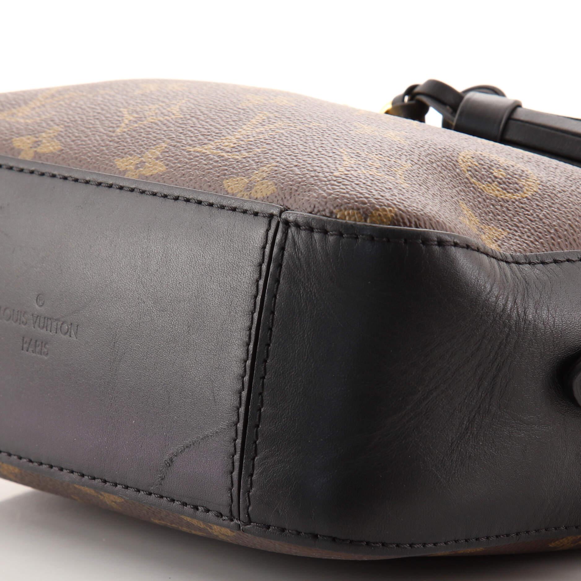 Louis Vuitton Saintonge Handbag Monogram Canvas with Leather 1