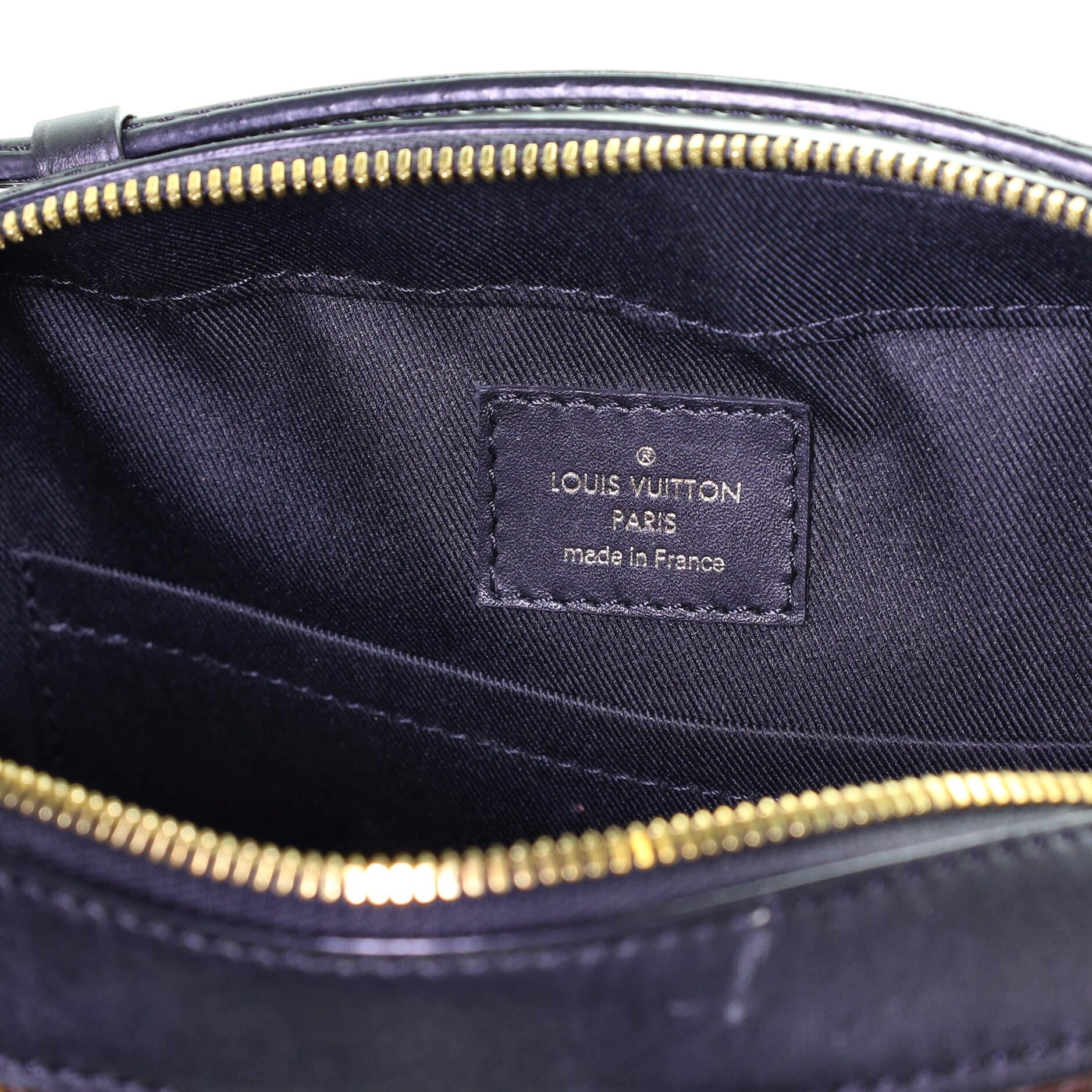 Women's or Men's Louis Vuitton Saintonge Handbag Monogram Canvas with Leather