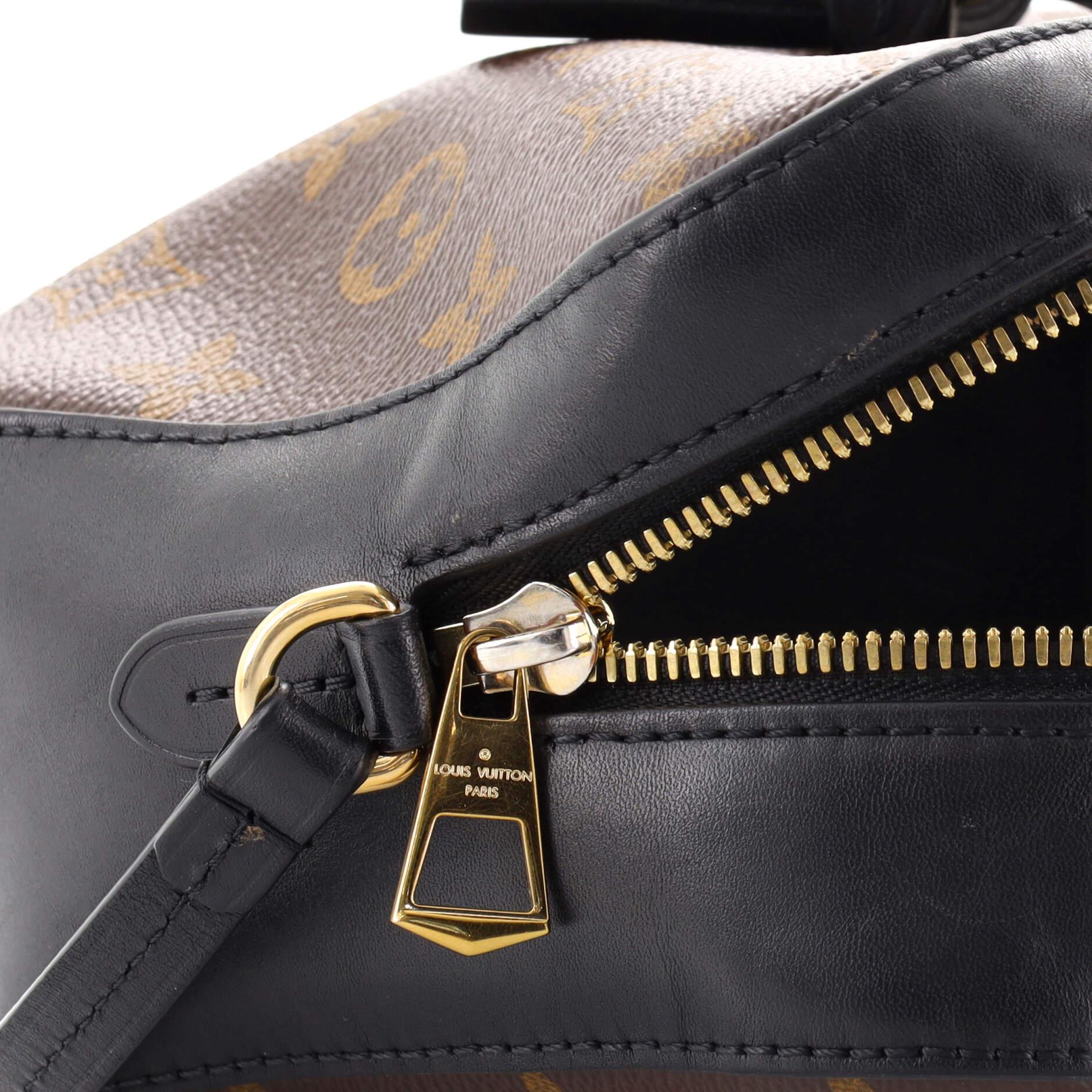 Women's or Men's Louis Vuitton Saintonge Handbag Monogram Canvas with Leather