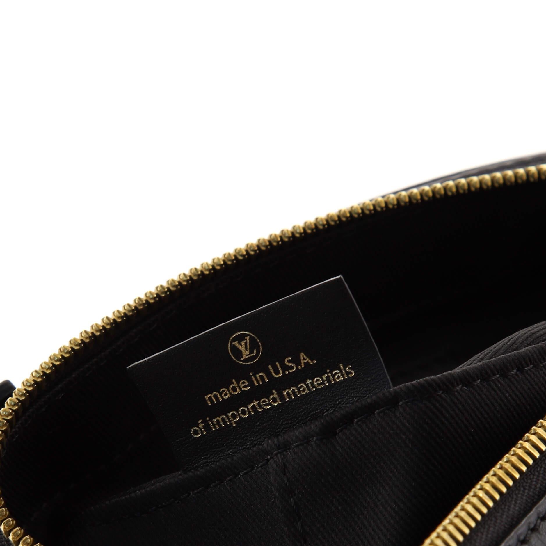 Louis Vuitton Saintonge Handbag Monogram Canvas with Leather 3