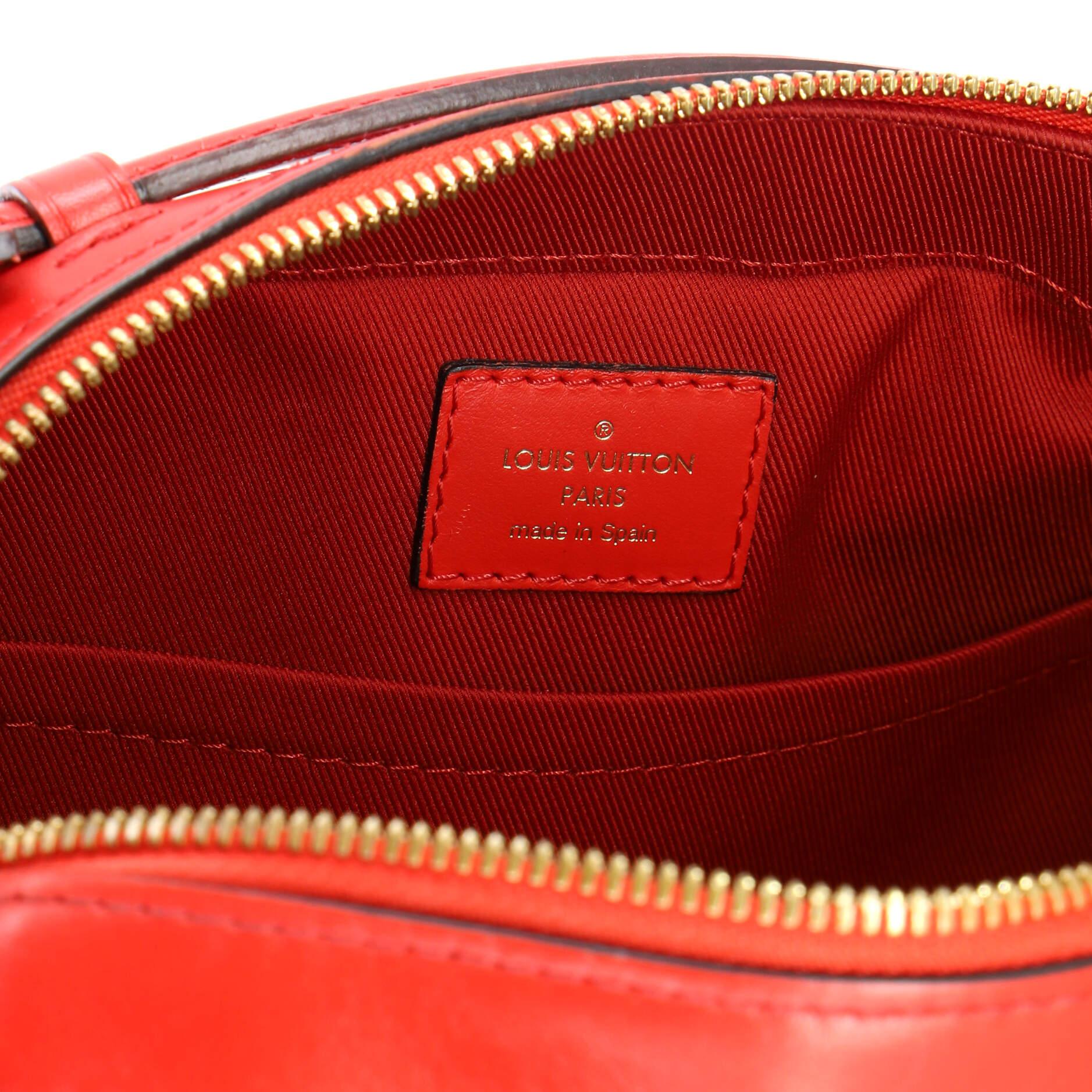 Louis Vuitton Saintonge Handbag Monogram Canvas with Leather For Sale 4