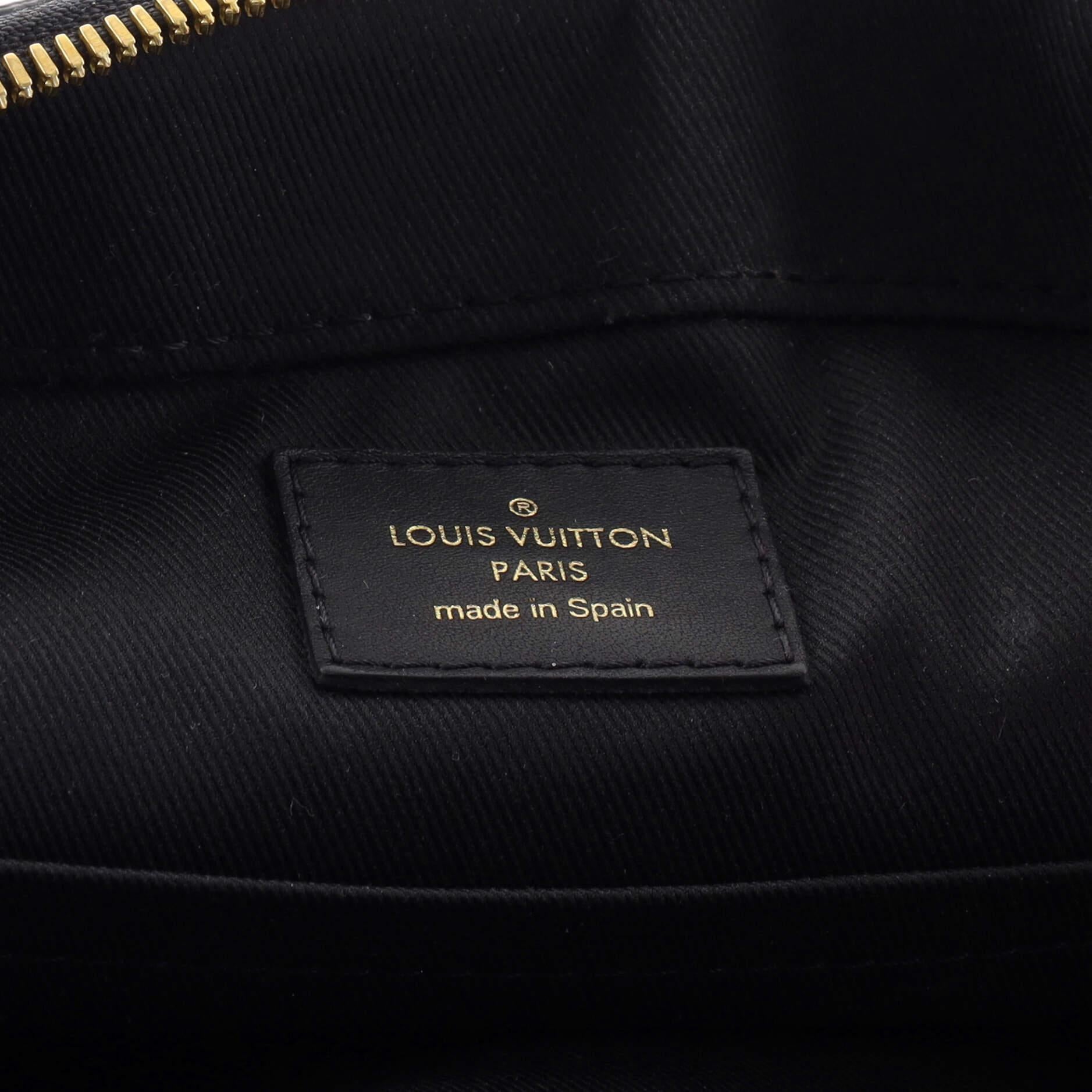 Louis Vuitton Saintonge Handbag Monogram Canvas with Leather 1