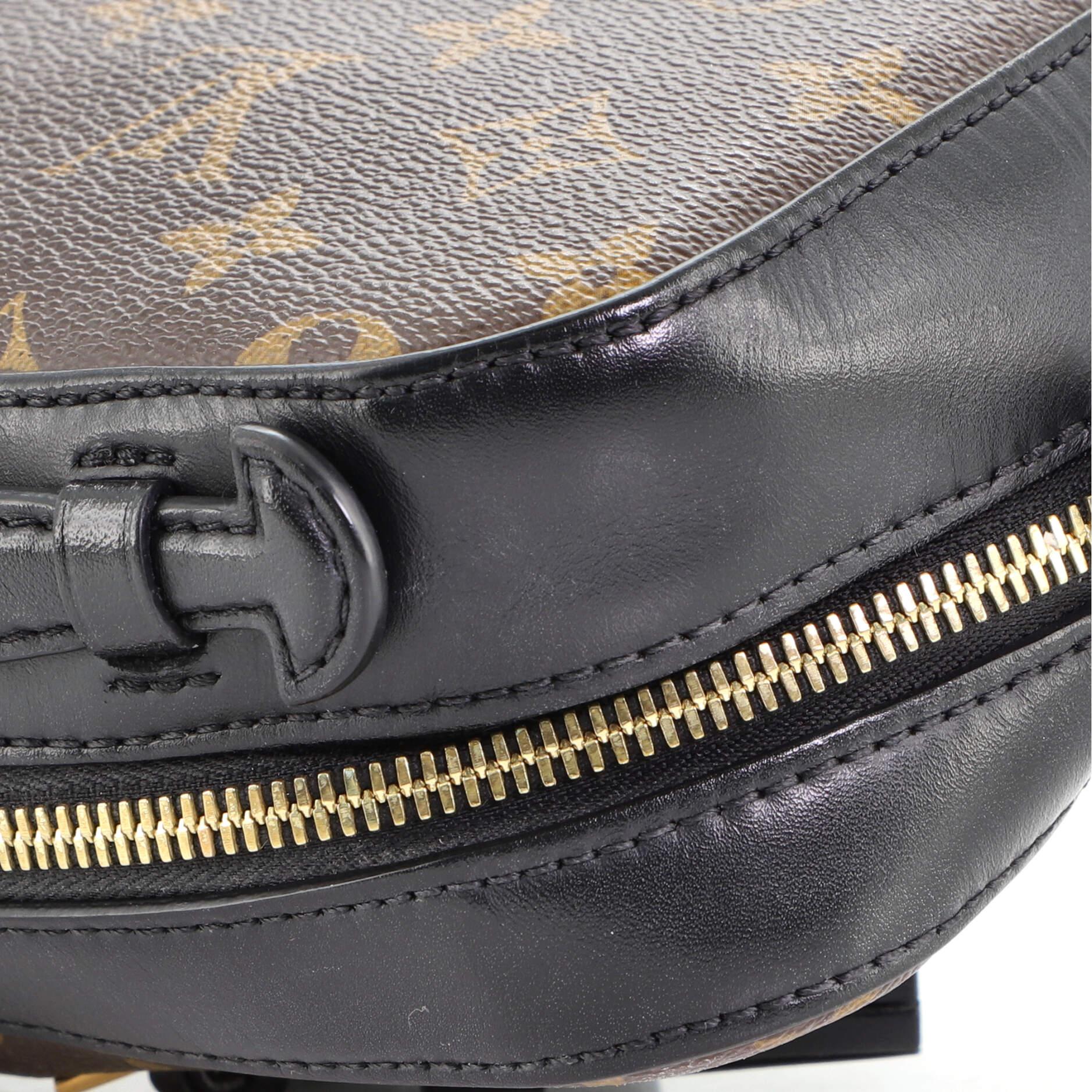 Louis Vuitton Saintonge Handbag Monogram Canvas with Leather 3