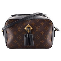 Louis Vuitton Saintonge Handbag Monogram Canvas with Leather