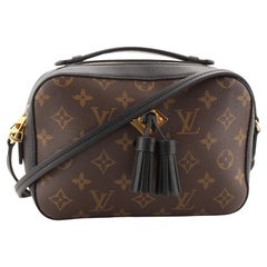 Louis Vuitton Saintonge Black and Monogram at 1stDibs