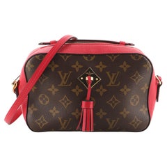 Louis Vuitton Saintonge Monogram Noir Black in Canvas/Calfskin with Brass -  US