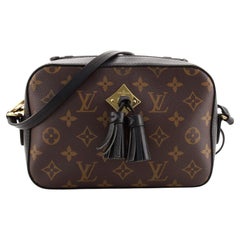 Louis Vuitton - Authenticated Saintonge Handbag - Leather Black for Women, Very Good Condition