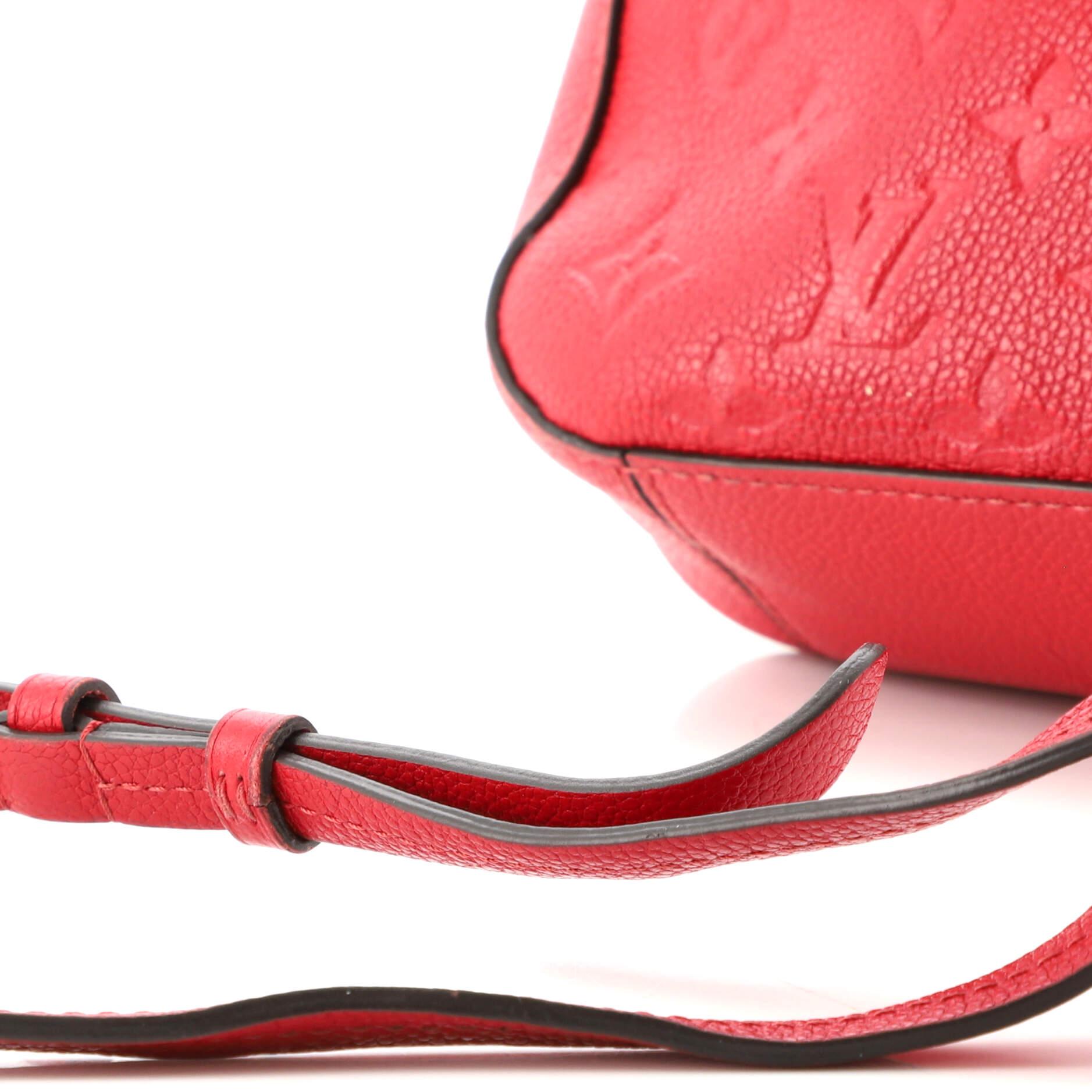 Louis Vuitton Saintonge Handbag Monogram Empreinte Leather 2