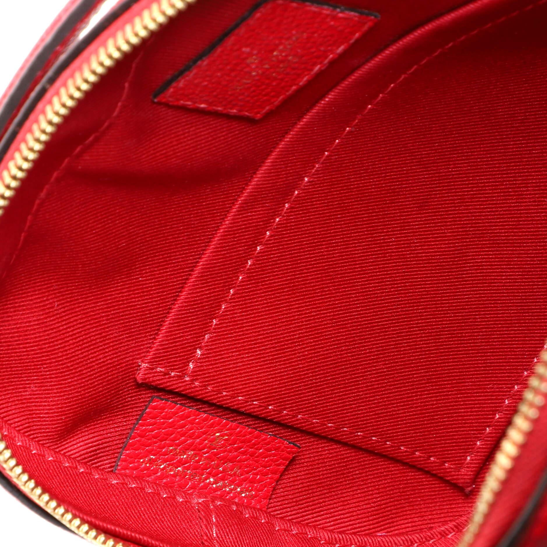 Louis Vuitton Saintonge Handbag Monogram Empreinte Leather 4