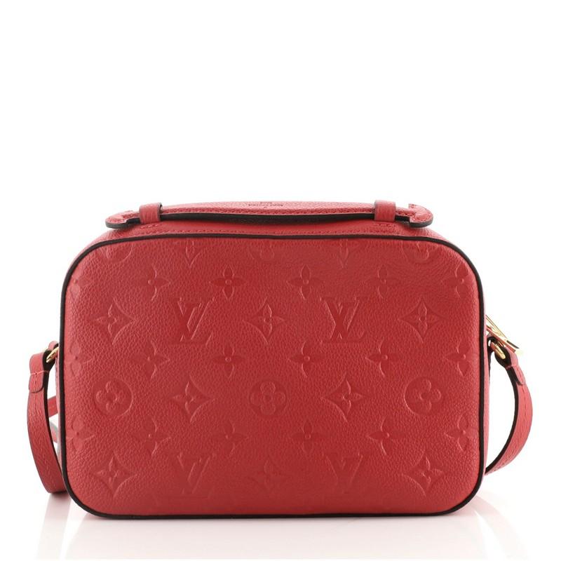 louis vuitton saintonge red