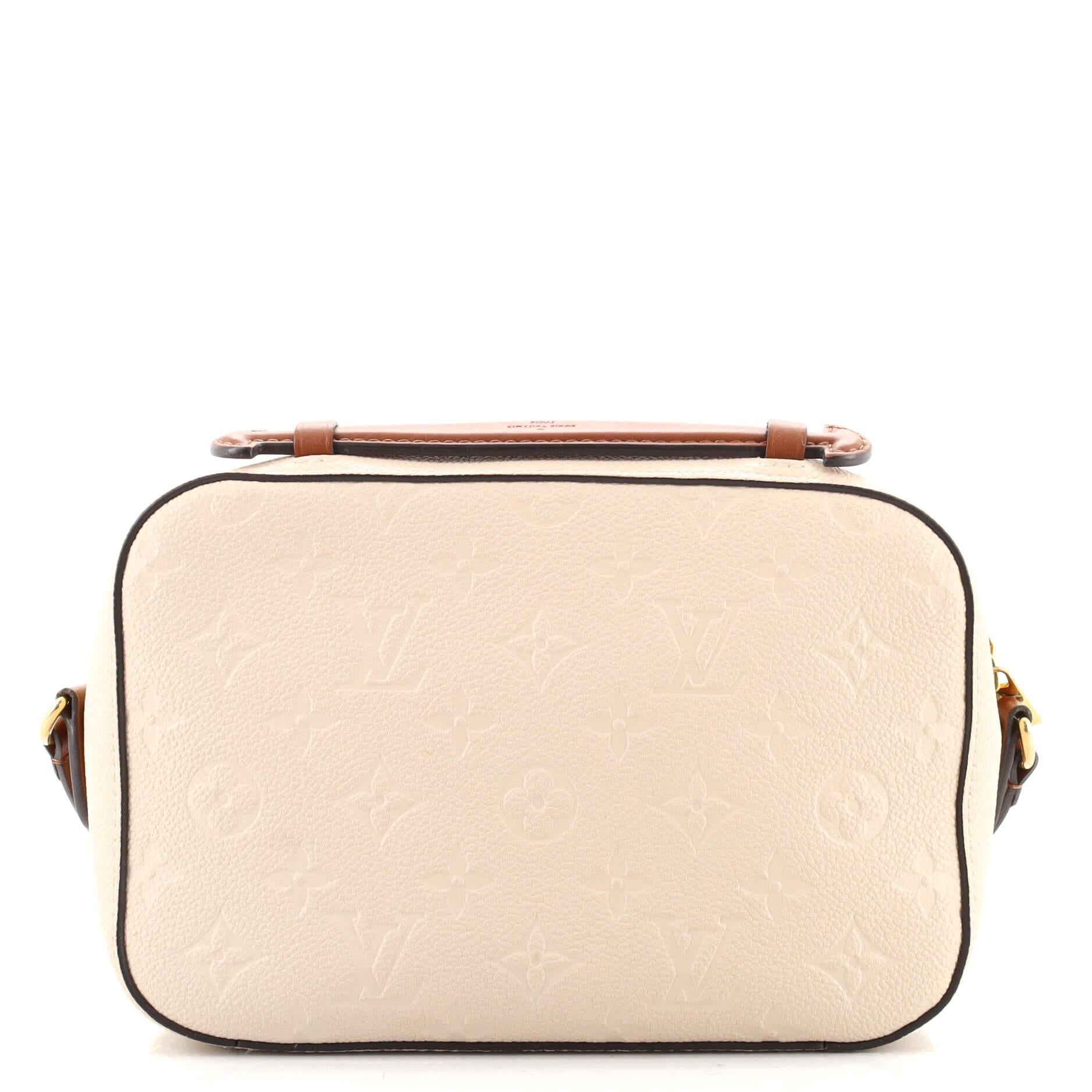 Louis Vuitton Saintonge Borsa in pelle Monogram Empreinte In condizioni buone a NY, NY