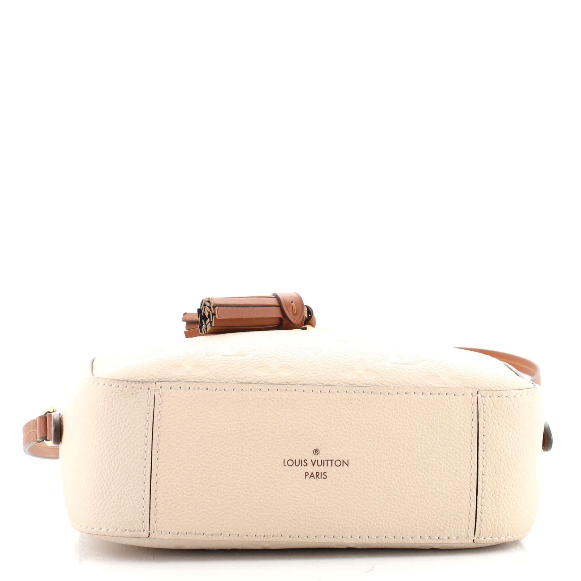Women's or Men's Louis Vuitton Saintonge Handbag Monogram Empreinte Leather