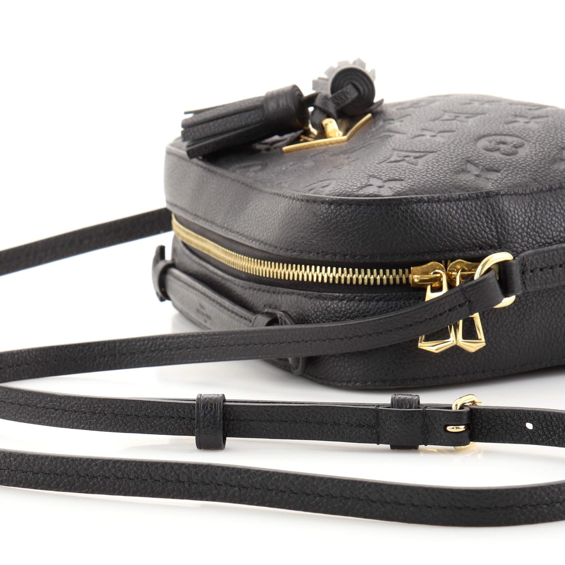 Louis Vuitton Saintonge Handbag Monogram Empreinte Leather 1