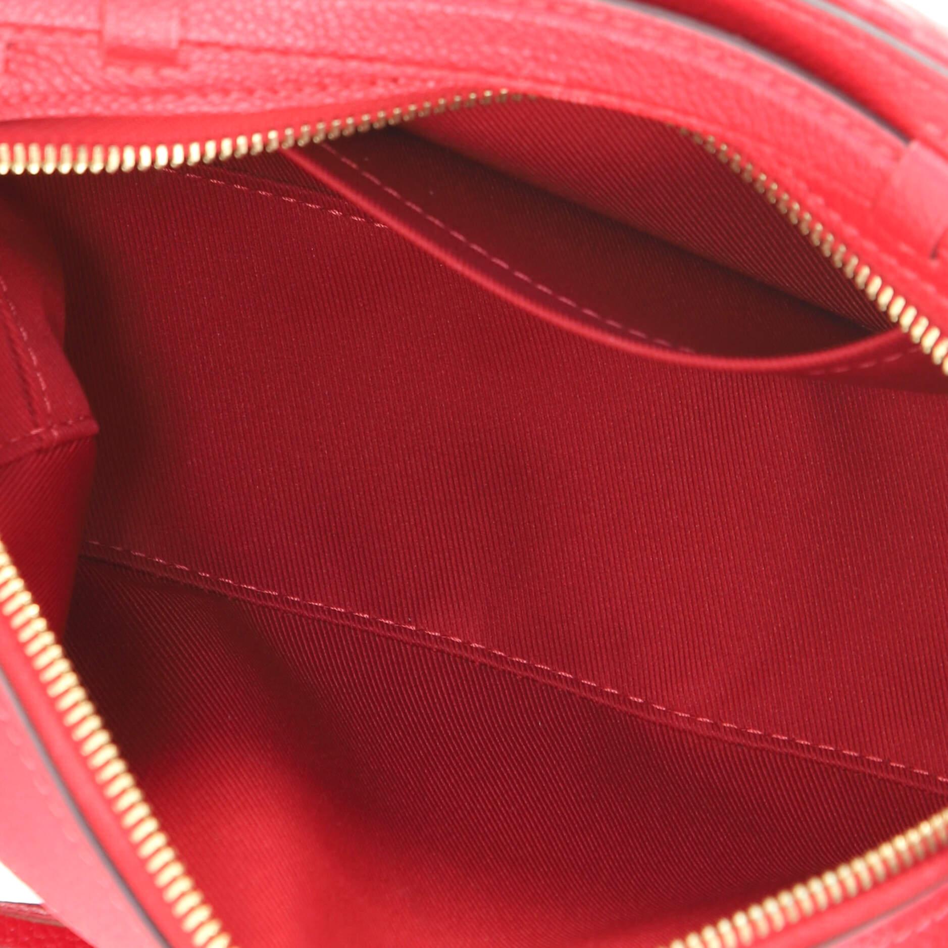 Louis Vuitton Saintonge Handbag Monogram Empreinte Leather 1