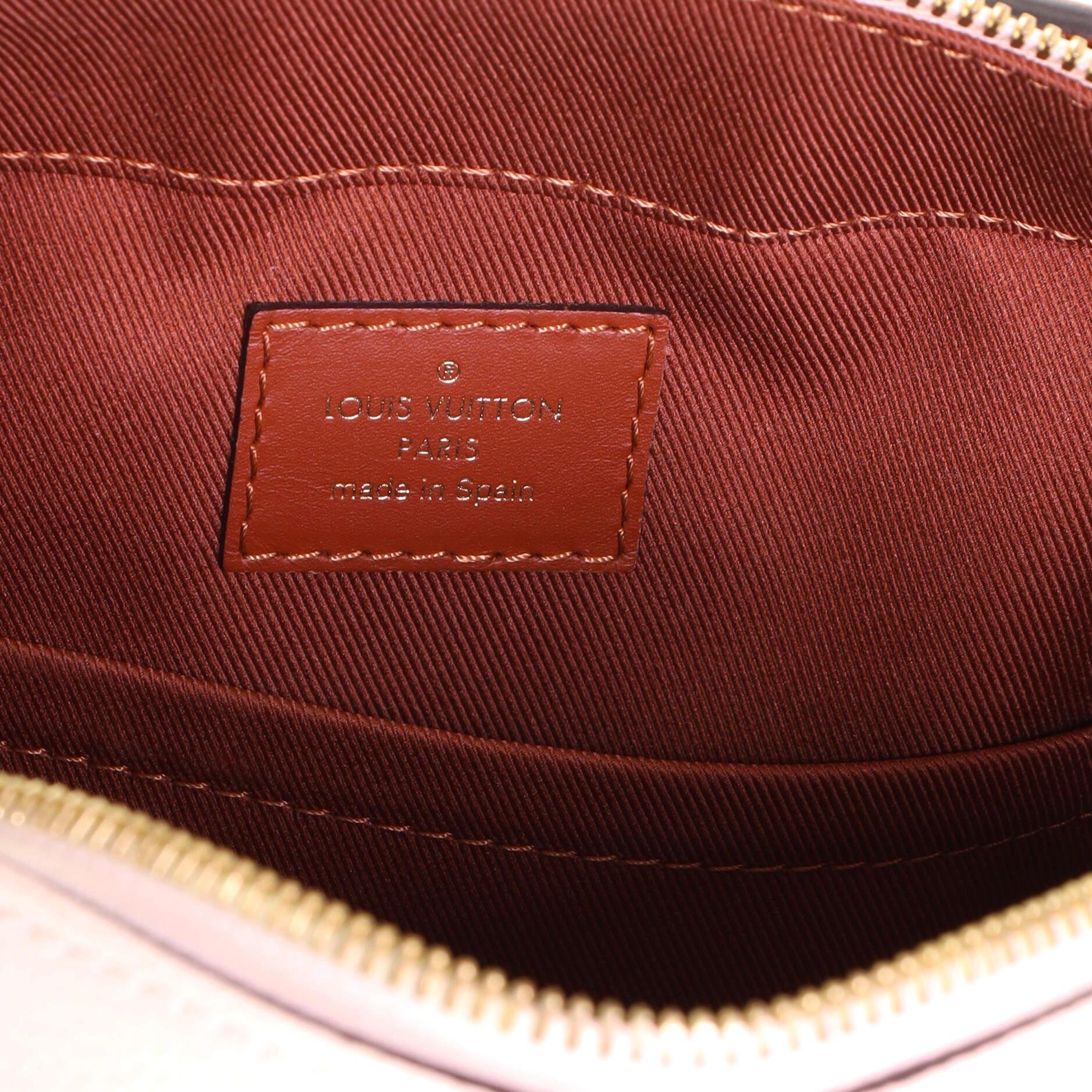 Louis Vuitton Saintonge Handbag Monogram Empreinte Leather 2