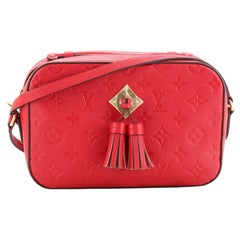 Louis Vuitton Saintonge Handbag Monogram Empreinte Leather
