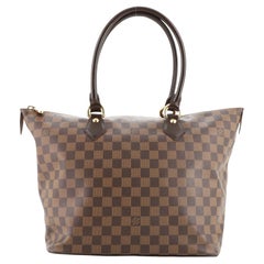 Authenticated Used LOUIS VUITTON Louis Vuitton Damier Saleya PM Tote Bag  Handbag N51183