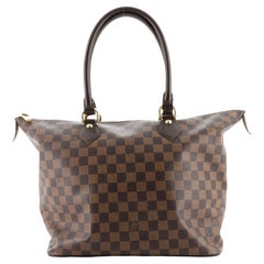 Pre-Owned Louis Vuitton Saleya Damier Ebene PMrown2 