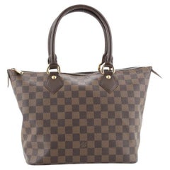 Saleya cloth handbag Louis Vuitton Blue in Cloth - 11613682