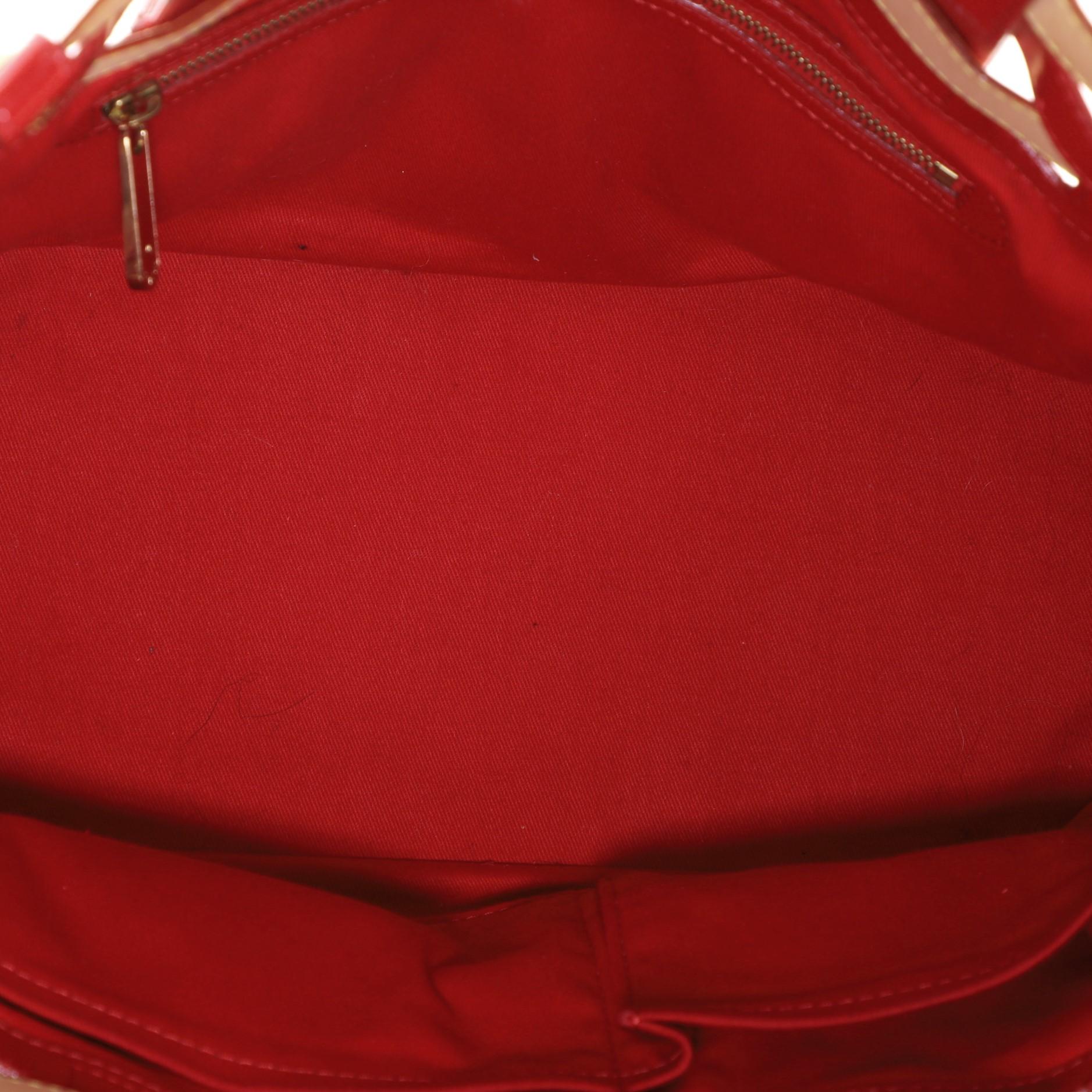 Women's or Men's Louis Vuitton Salina Handbag Limited Edition Rubis Monogram Canvas MM