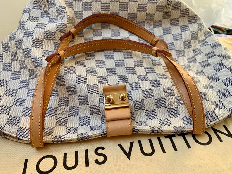 Louis Vuitton Damier Azur Canvas Salina PM Bag Louis Vuitton