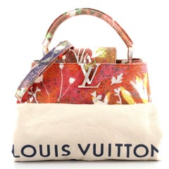 Louis Vuitton Sam Falls ArtyCapucines Bag Embroidered Printed Canvas PM