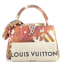 Louis Vuitton Sam Falls ArtyCapucines Bag Embroidered Printed Canvas PM