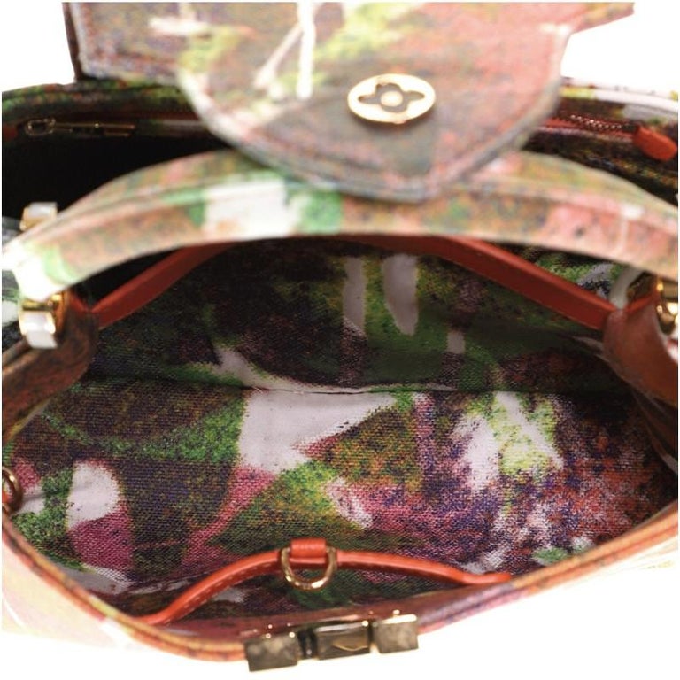 Louis Vuitton Limited Edition Embroidered Printed Canvas Sam Falls Arty  Capucines PM Bag - Yoogi's Closet