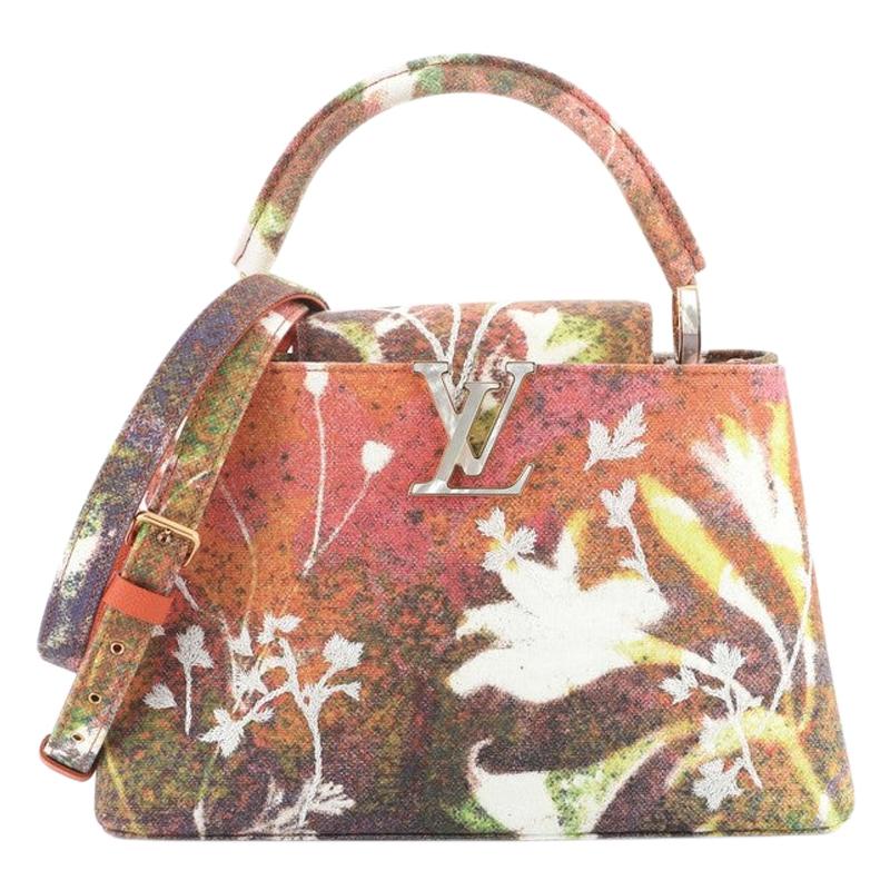 Louis Vuitton Sam Falls Artycapucines Bag Embroidered Printed Canvas PM