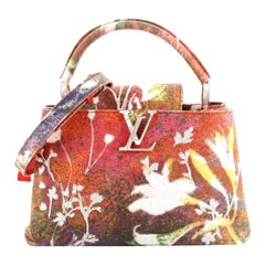 Louis Vuitton Sam Falls ArtyCapucines Bag Embroidered Printed Canvas PM