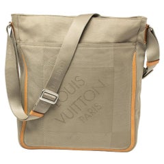 Louis Vuitton Sand Damier Geant Canvas Vertical Messenger Bag