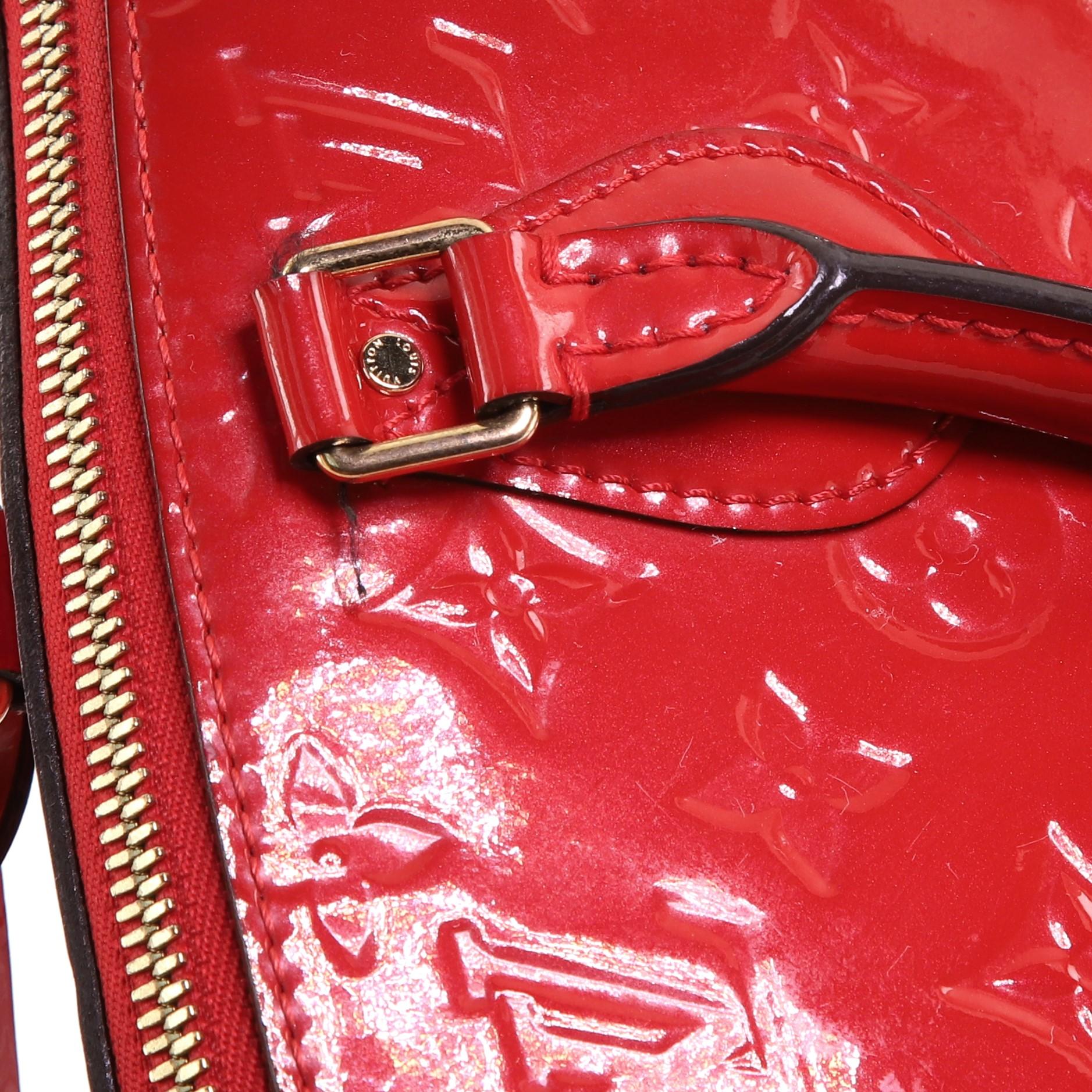 Louis Vuitton Santa Monica Handbag Monogram Vernis 5