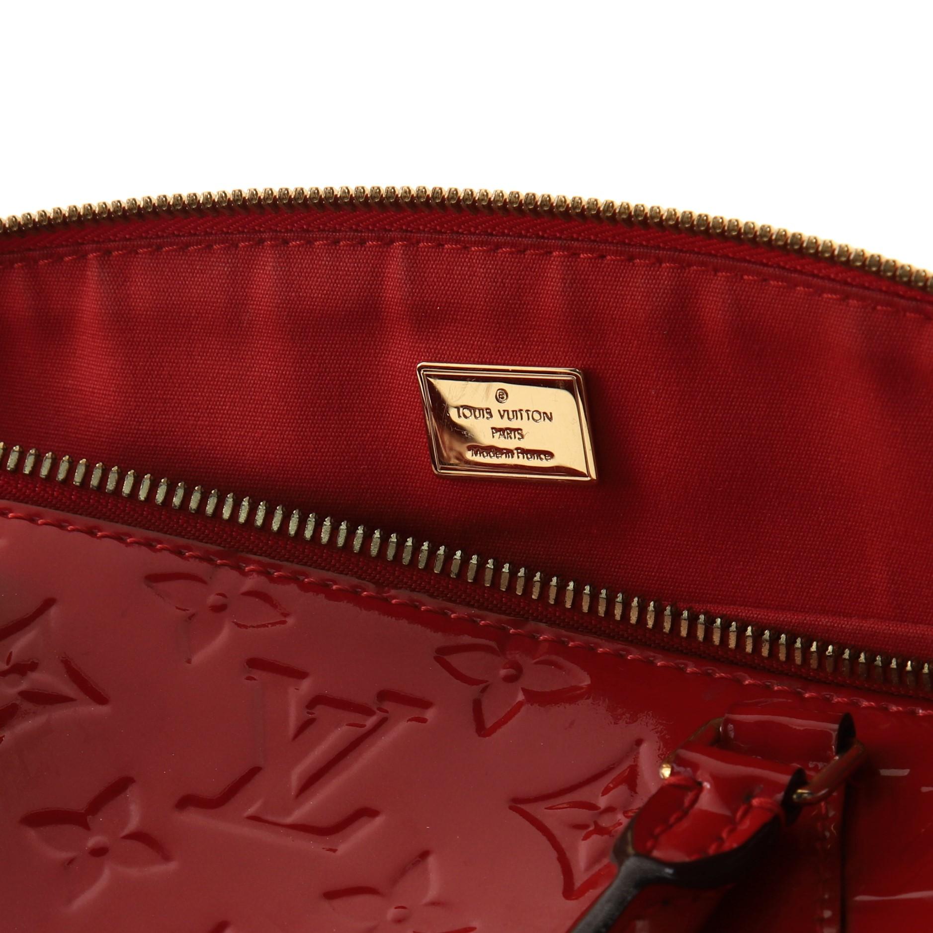Louis Vuitton Santa Monica Handbag Monogram Vernis 6