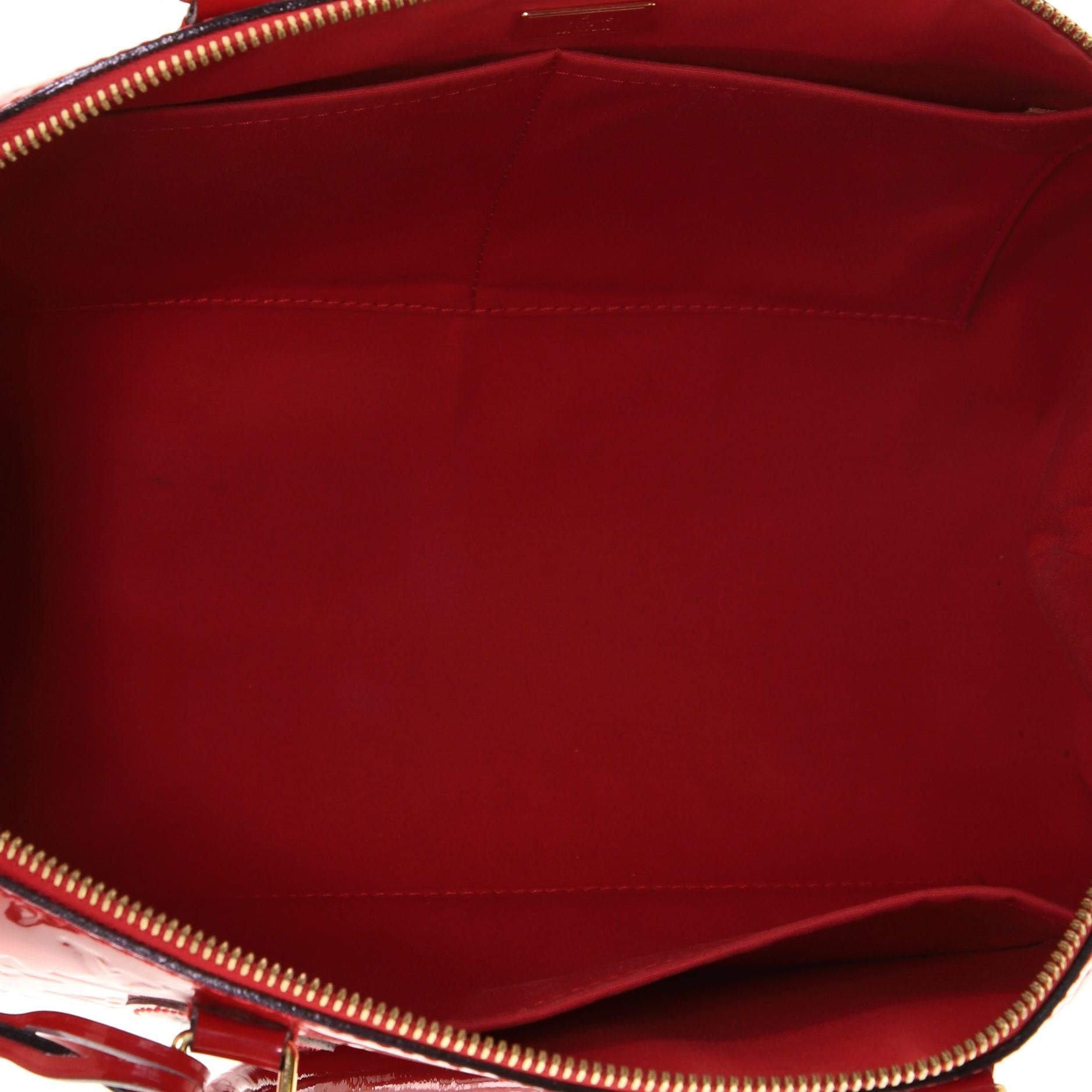 Louis Vuitton Santa Monica Handbag Monogram Vernis 1