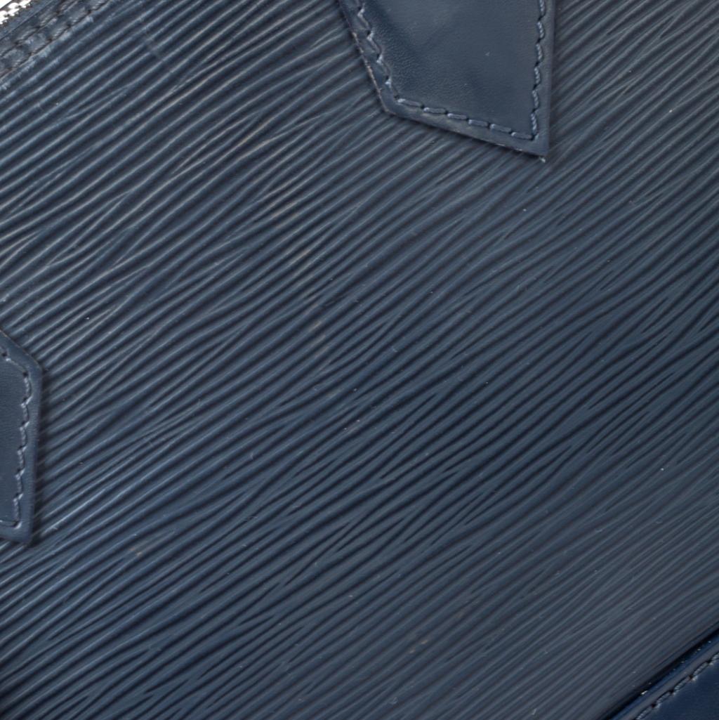 Louis Vuitton Saphir Epi Leather Alma BB Bag 4